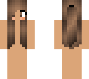 brown hair w/ ponytail & brown eyes base