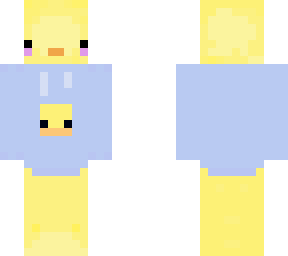 ducky in hoodie (used base)