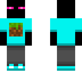 enderman in a t-shirt