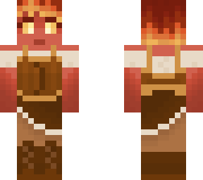 fire genasi without flame particles