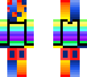 my new pfp skin! for saud5290 puppy with sweatshirt and shorts
