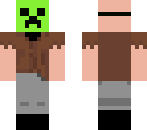 notch with creeper mask