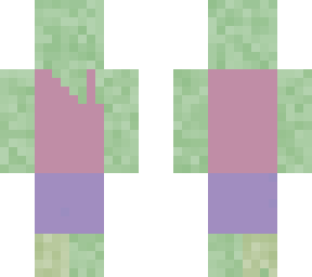 pine leaves block skin