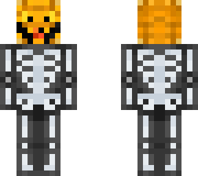 pumpkin skeleton costume (edit)