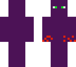 purple guy but with his face at the back (fnaf)