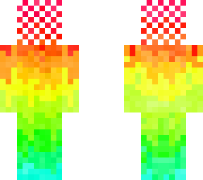 rainbow boi but the face has a cool effect