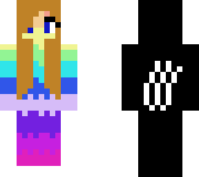 rainbow girl