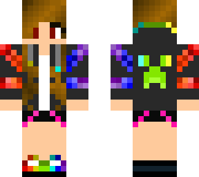 rainbow girl