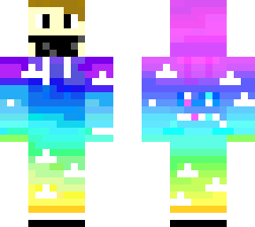rainbow hoodie