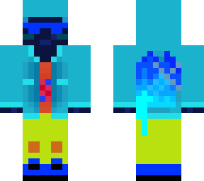 red fire boy (inverted colors)