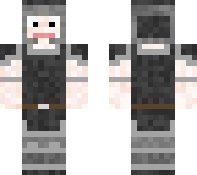 simple grey warrior soldier
