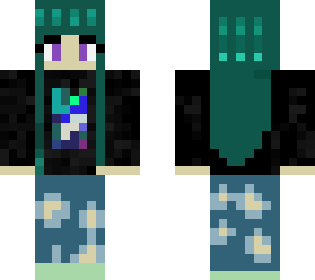trijd making a skin with hair for one time and its very bad.....................