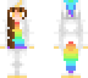 updated unicorn onesie skin