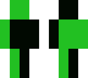 black and green