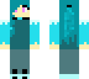 blue girl