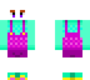 bright overalls