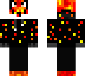 derpy fox with red,orange,yellow dots hoodie