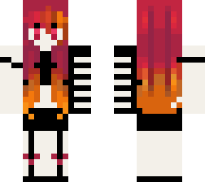 flame girl