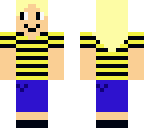 girl with yellow and black shirt