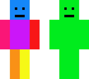 glitched green screen