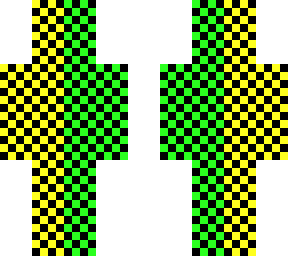 green and yellow