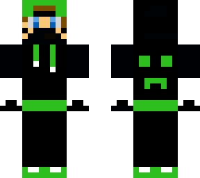 green gamer boy