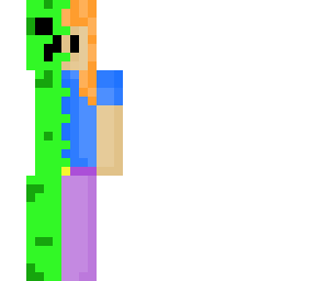 half creeper half human 2d onebigcookie contest