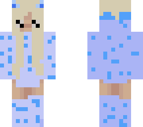 kawaii bluebell hoodie girl