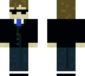 kid blue tie suit