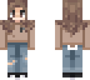new cute girl skin