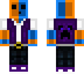 orange/blue slime