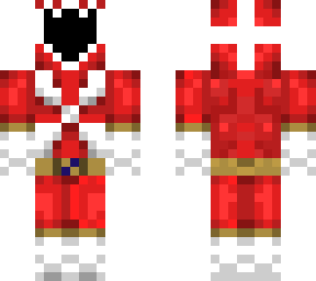 pr lsr red ranger (transparent visor)