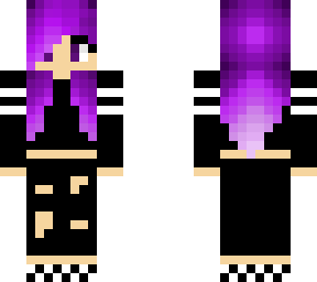 purple hair