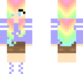 rainbow girl
