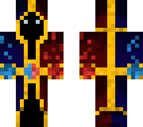 red and blue wizard