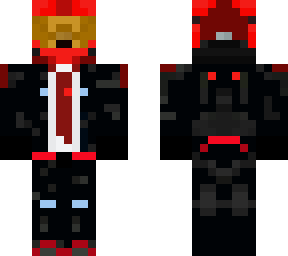 red spartan suit