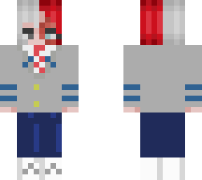 todoroki 2 skin my hero academia