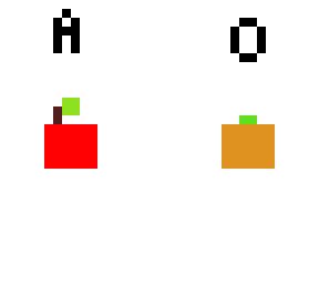 apple and orange