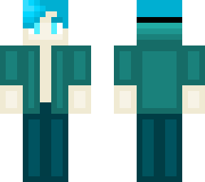 blue man