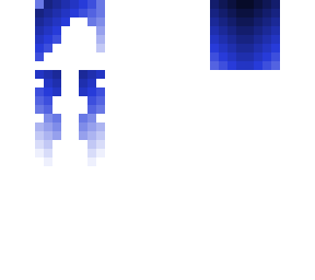 blue-white long hair base