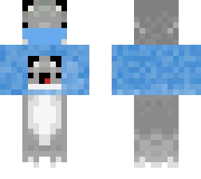 derpy wolf with shirt and protective mask