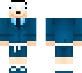 Mario Hugo Usando Traje De Bao Y Chalas Zico Con Calcetas Minecraft Skin