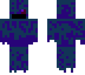 masked, floating creature