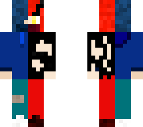 masked, half-devil, half-human creature