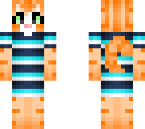 orange - with a dress thing