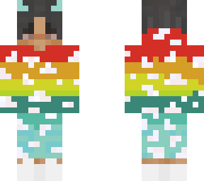 rainbow cloud boy