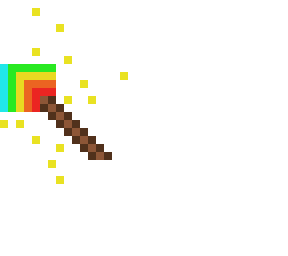 rainbow magic wand