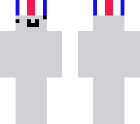 red blue and white