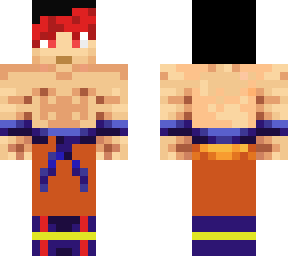 red tip goku