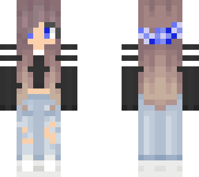skin girl blue part 1